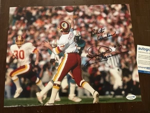 Joe Theismann Signed 11x14 Washington Redskins Photo AUTO ACOA COA - Picture 1 of 3