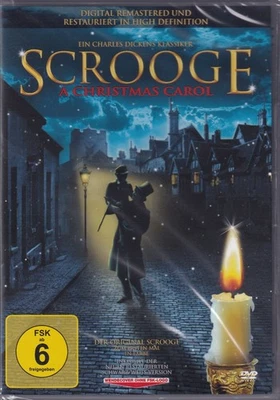 Weihnachten DVD Scrooge A Christmas Carol Klassiker Digital Remastered HD #X1312