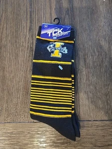 Rare University Of Idaho Vandals Socks New TCK Comfort Size Medium M 6-9 W 7-10 - Picture 1 of 4
