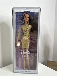 Mattel 2014 The Barbie Look City Shine Puppe CFP36 Barbie Collector Black Label - Bild 1 von 14