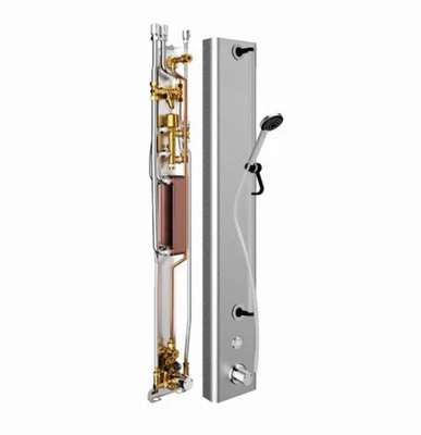 Conti Confresh Shower Element Stainless Steel Herzbach Thermostat CONE0211221200 - NEW - Image 1 of 3