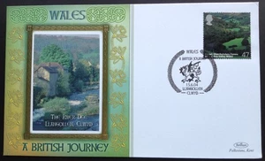 GB Benham 2004 Wales a British Journey 1x47p on First Day Cover, Llangollen SHS - Picture 1 of 2
