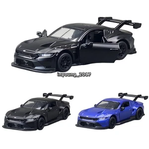 1:42 Ford Mustang GT3 2024 Model Car Diecast Toy Cars Toys for Boys Kids Gifts - Picture 1 of 11