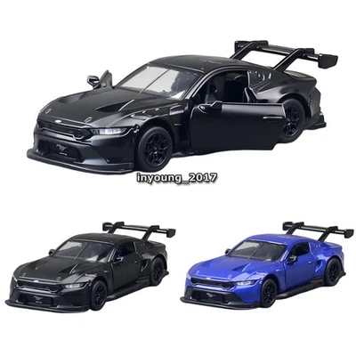 1:42 Ford Mustang GT3 2024 Model Car Diecast Toy Cars Toys for Boys Kids Gifts - Image 1 of 4