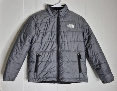 Chaqueta con Capucha The North Face Reversible Mt Chimbo Cremallera Completa para Niños Talla L Foto 1 de 4