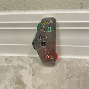 Vintage Ever-New Baseball Softball Umpire Strike Ball Out Counter Indicator - Picture 1 of 6