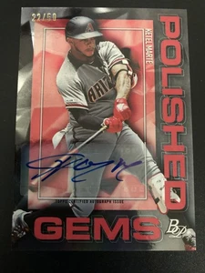 2020 Bowman Platinum Ketel Marte PG-2 22/50 Auto Arizona Diamondbacks Siehe Bilder - Bild 1 von 4