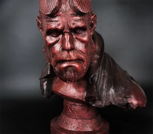 In Stock! Resin Helloboy Bust Statue 55cm Figure Model 1:1 Collectible Decor New - Bild 1 von 10