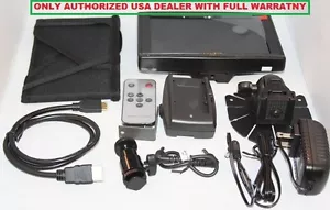 Lilliput 7" 619A HDMI Field Monitor + LP-E6 Platte + Haube für Canon 5D-II III DSLR - Bild 1 von 1