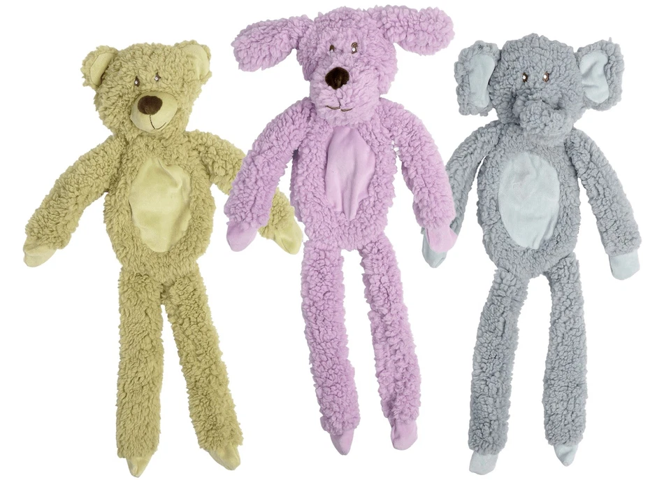 Multipet Aroma Dog Fleece Flattie 19" Assorted Dog Toy (Each Sold Separatelyn) - Image 1 of 1