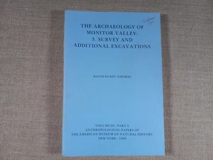 Archaeology Of Monitor Valley 3 Gatecliff Shelter P2 by David Hurst Thomas 1988 - Bild 1 von 8