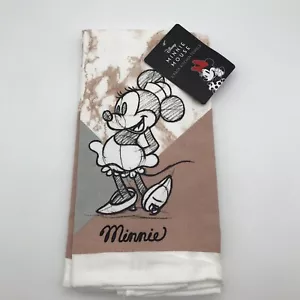 Disney Minnie Mouse 2 pezzi. Asciugamani cucina oro rosa quaderno schizzi 16"x26" 100% cotone - Foto 1 di 4