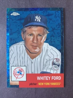 Whitey Ford 2022 Topps cromo platino azul toile/199 #297 Foto 1 de 3
