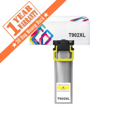 Lote de cartuchos de tinta T902XL para Epson T902 XL WF-5210 WF-C5290 WF-5710 WF-C5790DW Foto 1 de 4