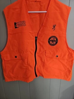 Browning  Blaze Oarnge Hunter  Safety  Vest - Image 1 of 4