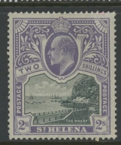 ST. HELENA, COMO NUEVO, #55, OG HR, WMK 1, LIMPIO, SONIDO Y CENTRADO - Imagen 1 de 1
