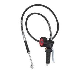 DIGITAL TIRE AIR PRESSURE GAUGE INFLATOR WITH DUAL HEAD CHUCK - Picture 1 of 1