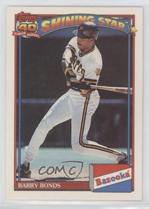 1991 Topps Bazooka Shining Stars Barry Bonds #1
