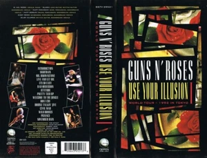 GUNS N' ROSES: USE YOUR ILLUSION I (1992) WORLD TOUR MUSIC CONCERT - GERMAN VHS - Picture 1 of 1