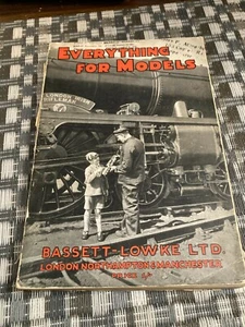 Bassett-Lowke Everything for Models 1930 RARE! - Picture 1 of 9