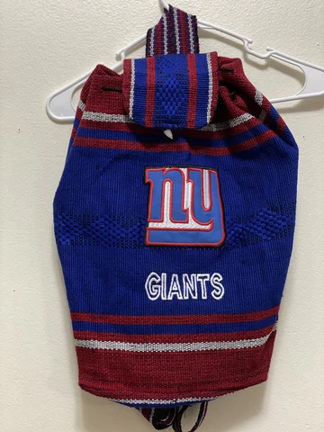 NY Giants backpack Blanket style - tote - beach bag - purse - gym bag - NFL Cover