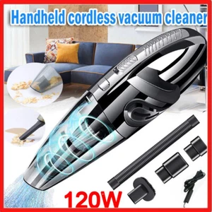 3200Pa Cordless Car Vacuum Cleaner Handheld Small Wireless Auto Home Wet Dry AU - Picture 1 of 12