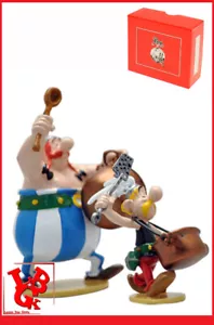 ASTERIX et OBELIX Statue La batterie de Casseroles PIXI Metal Uderzo BD # Neuf # - Foto 1 di 3