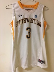 SOUTHWESTERN UNIVERSITY PIRATES weiß Basketball Trikot Shirt Größe M gebraucht - Bild 1 von 4