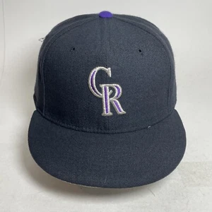 Vintage Colorado Rockies Hat Cap Pro Model 59/50 Diamond Collection 7 1/2 MLB - Picture 1 of 14