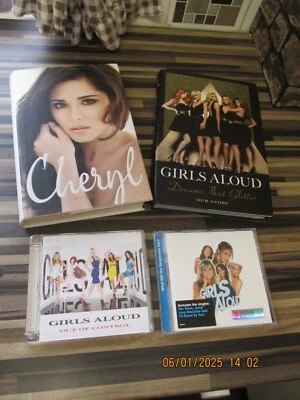 GIRLS ALOUD DREAMS THAT GLITTER OUR STORY & CHERYL COLE MY STORY BOOKS & CDS Foto 1 de 4