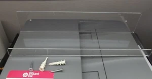 FUNKO POP KLAR ACRYL 15" WANDREGAL HÜLLE FÜR FIGURANZEIGE MIT ANKERN & SCHRAUBEN - Bild 1 von 6