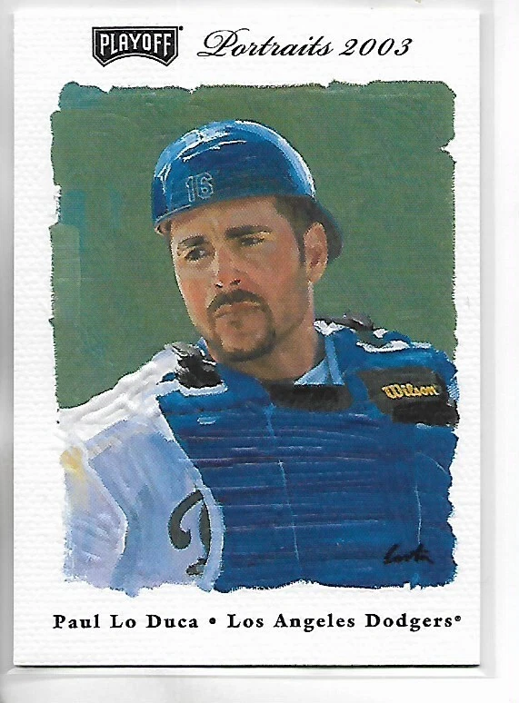2003 Playoff Portraits Paul Lo Duca Card #111 - Image 1 of 1