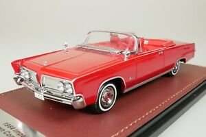 Chrysler Imperial Crown Convertible 1964 Rojo # 061-109 1/43 GLM 133001 Nuevo