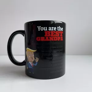 The Magic Maga Mug 11oz Heat Sensitive You Are The Best Grandpa NIB New Black - Picture 1 of 13