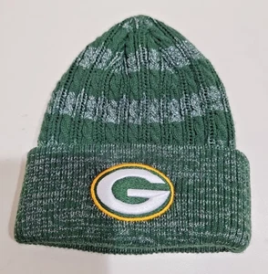 Green Bay Packers grün Glitzer Strumpf Mütze Beanie Cap - Bild 1 von 3