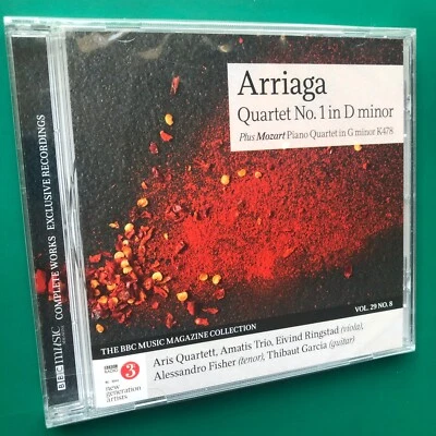 ARRIAGA Quartet No. 1 In D Minor; Giuliani & Mozart Chamber Works CD BBC SEALED - Image 1 of 4