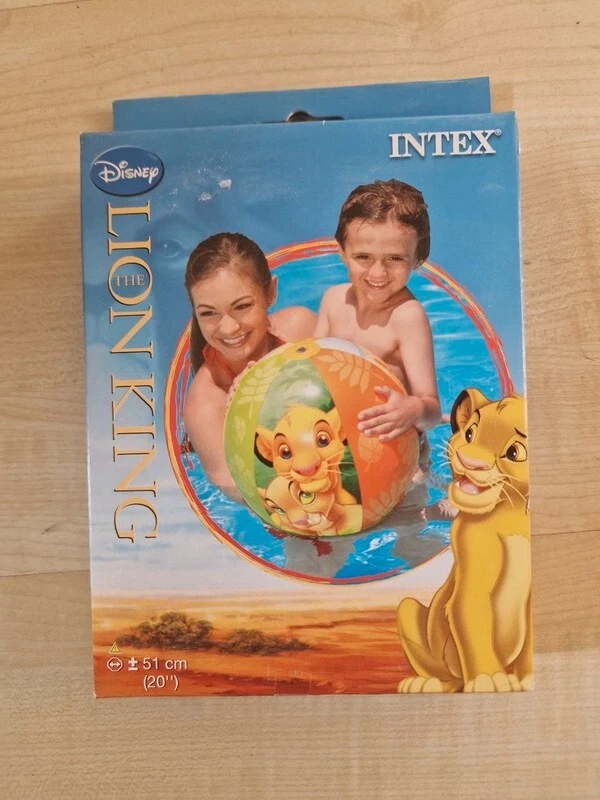 Aufblasbarer Wasserball Intex Disney Lionking selten - Bild 1 von 1
