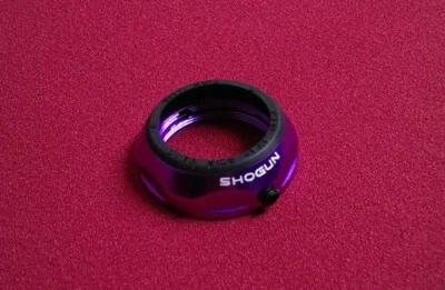 Shogun Headlock 1 1/8" Locknut vs Loose Bolt Headsets, Purple, NOS - Image 1 of 2