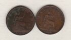 1862 & 1869 VICTORIA FARTHINGS IN GOOD VERY FINE OR BETTER CONDITION. 