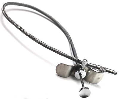 All Metal Mechanical Shutter Release Cable 11" for Olympus 35mm Film SLR Camera - Image 1 of 4