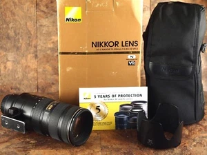 Nikon Objektiv 70–200 mm f/2,8 G II AF-S VR IF-ED Nano – US - Bild 1 von 12