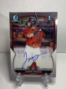 2023 Bowman Chrome Junior Franco 1st Prospect Autograph Auto #CPA-JFO