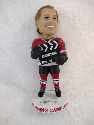 Chicago Blackhawks Patrick Kane Showtime 88 Bobblehead 2017 Training Camp Cover