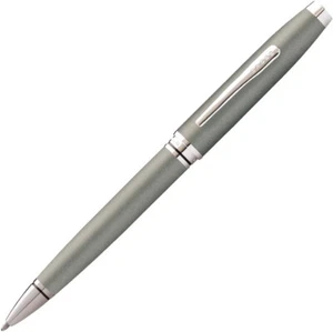 Cross Coventry Gunmetal Grey Medium Ballpoint Pen with Chrome Trim - Picture 1 of 3