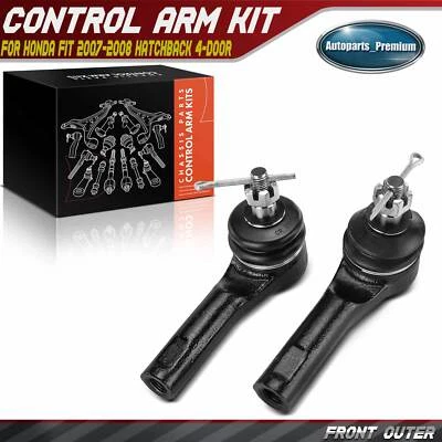 2x Kit de extremo de barra de amarre lateral exterior delantera para Honda Fit 2007-2008 hatchback 4 puertas GAS Foto 1 de 4