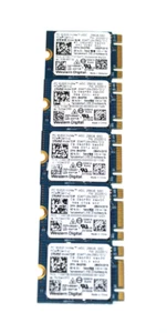 ** JOB LOT ** 5 x MINI 256GB M.2 Drives (Half Size) ** JOB LOT * - Afbeelding 1 van 4