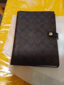 NWT Coach Signature Notebook/Journal - Picture 1 of 5