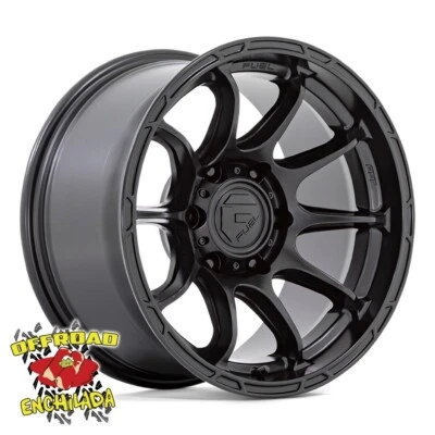 4/ 20x9" 5x5.5" Black Fuel Variant Wheels Rims 2000-2018 Dodge Ram 1500 Classic - Изображение 1 из 3