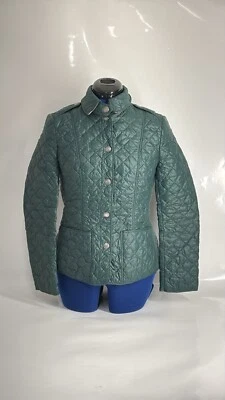 Chaqueta acolchada Burberry Brit para mujer turquesa Sp Foto 1 de 4