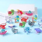 10pcs 3D Sea Animals Paper Jigsaw Puzzles Cognitive Kids Learning Toy